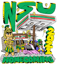Load image into Gallery viewer, Nsu Homecoming by FreakoRico
